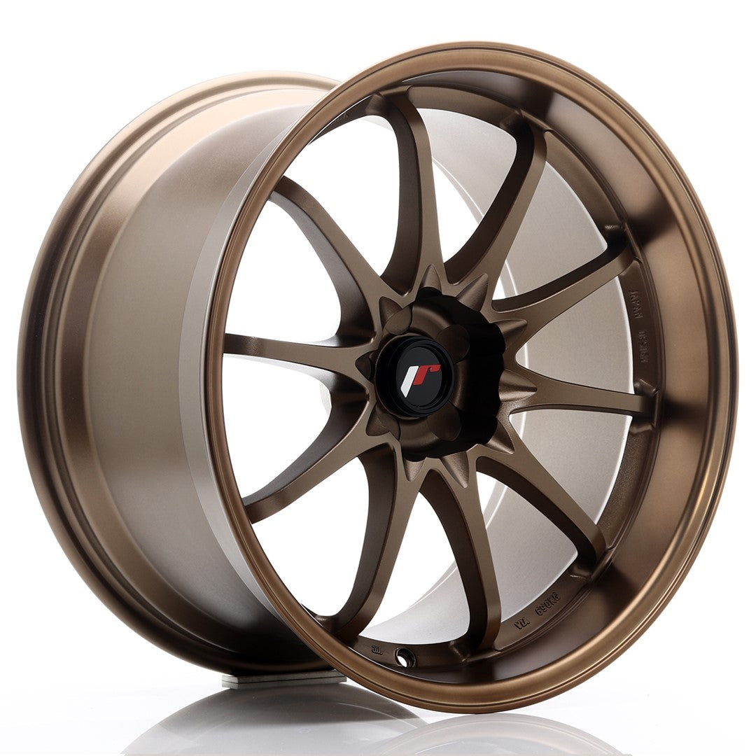 JR Wheels JR519055X1274DABZ - JR5 19x10.5 ET12 5H BLANK Dark Anodized Bronze