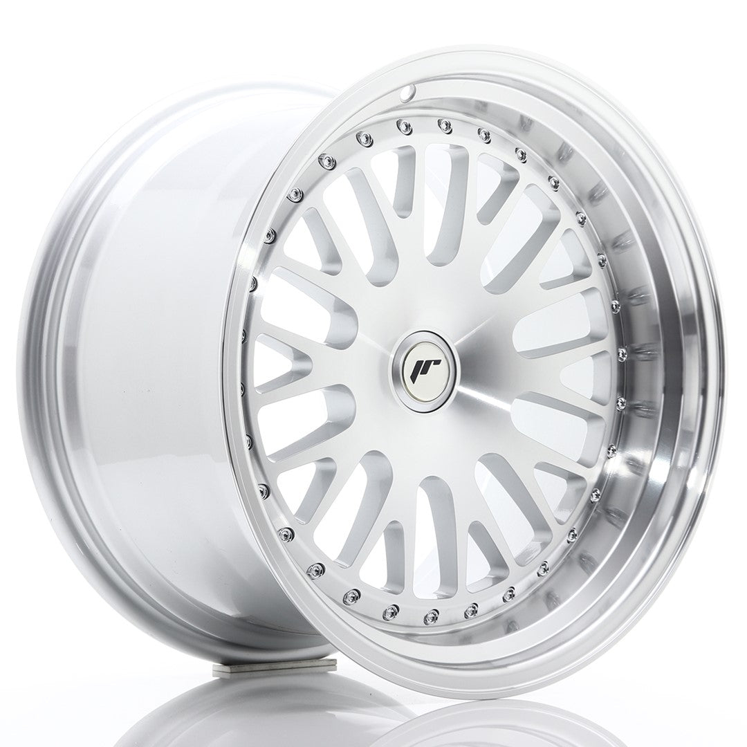 JR Wheels JR101810XX1274S JR Wheels JR10 18x10,5 ET12-25 BLANK Silver Machined Face