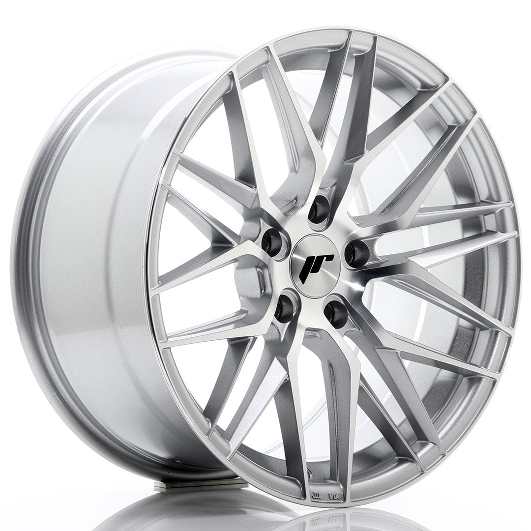 JR Wheels JR2818955L4066SM - JR28 18x9,5 ET40 5x112 Silver Machined Face