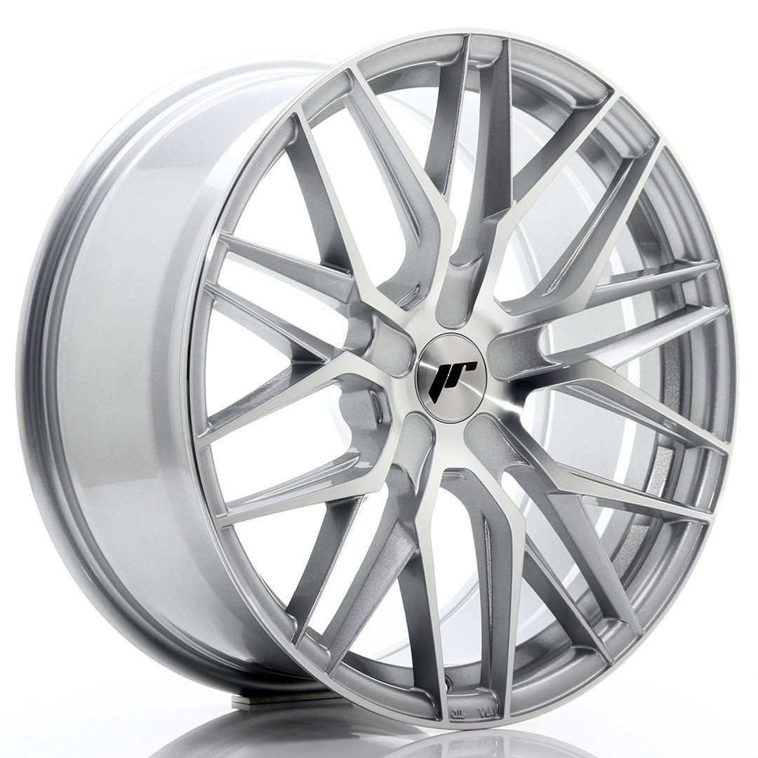 JR Wheels JR2819855X2074SM - JR28 19x8,5 ET20-40 5H BLANK Silver Machined Face
