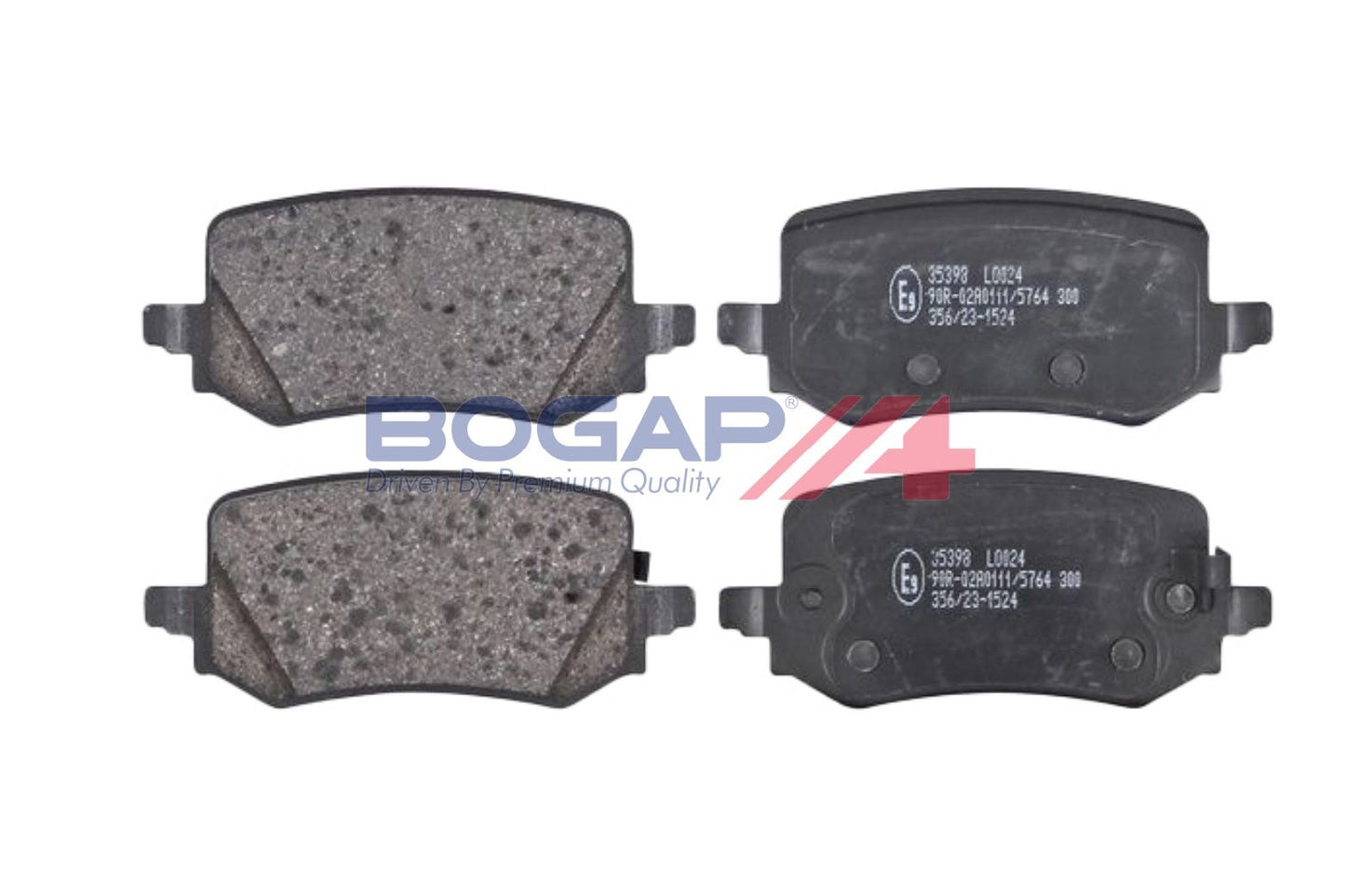 BOGAP Y8210274 Brake Pad Set, Disc Brake | ML Performance Car Parts