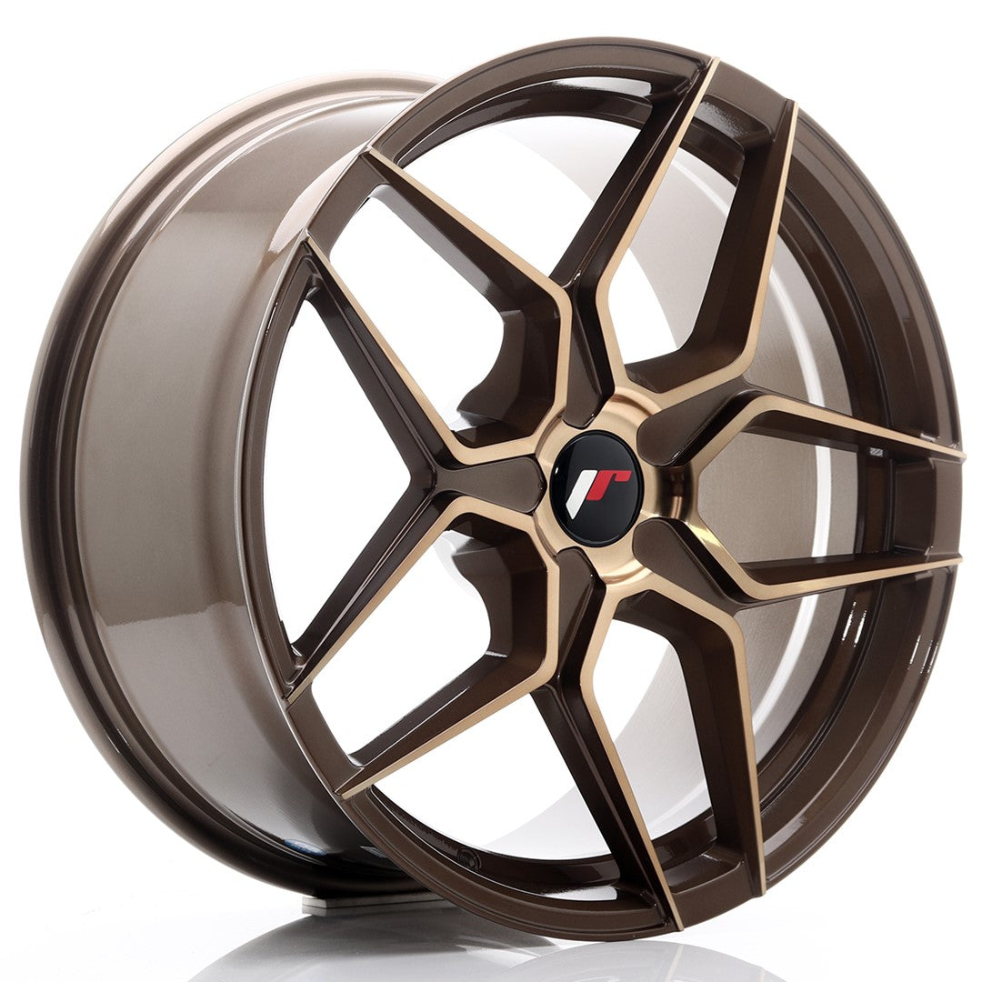 JR Wheels JR3419855X2074BZP - JR34 19x8,5 ET20-40 5H BLANK Platinum Bronze