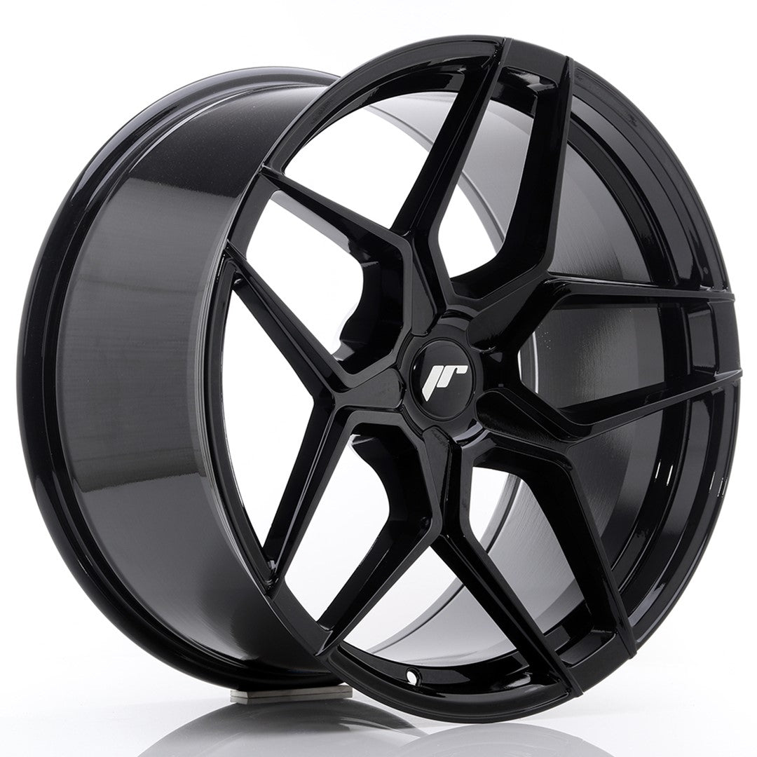 JR Wheels JR3420105X2074GB JR Wheels JR34 20x10 ET20-40 5H BLANK Gloss Black