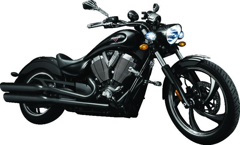 Kuryakyn Trident Dually Without Adapters Black