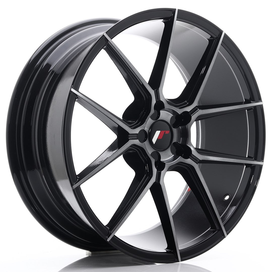 JR Wheels JR3020855X2074GBBF - JR30 20x8,5 ET20-42 5H BLANK Black Brushed w/ Tinted Face