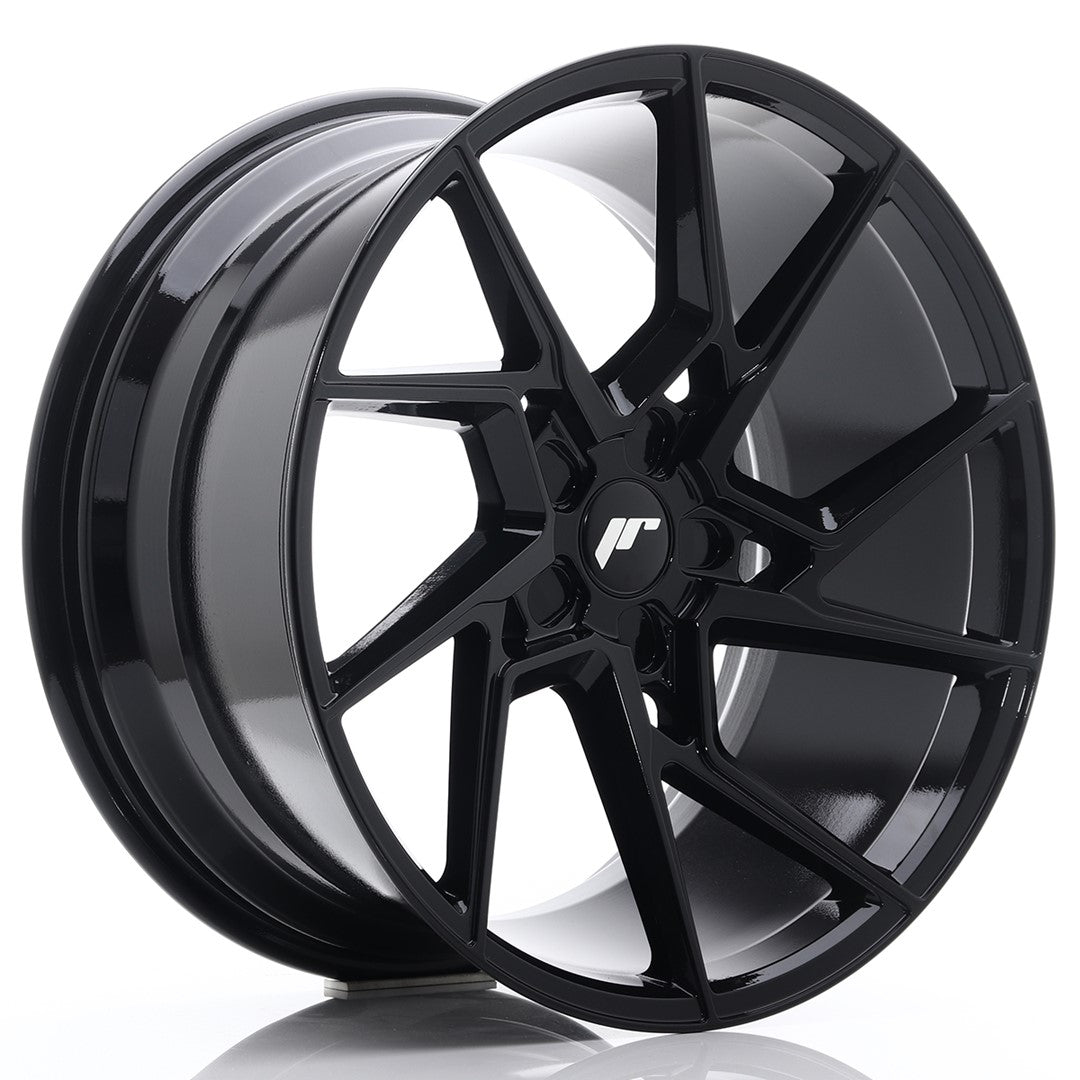 JR Wheels JR3320105X4074GB JR Wheels JR33 20x10 ET40 5H BLANK Gloss Black