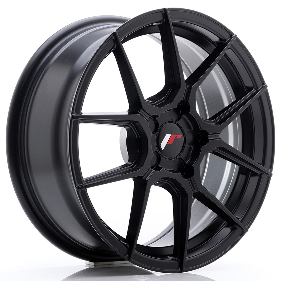 JR Wheels JR3017705X2074BF - JR30 17x7 ET20-40 5H BLANK Matt Black