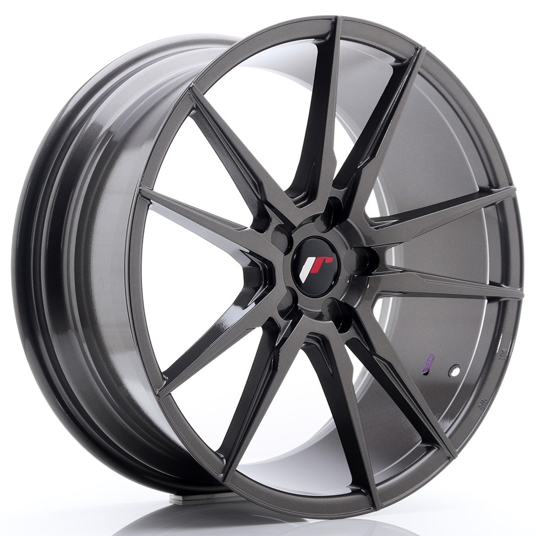 JR Wheels JR2120855X2074HG JR Wheels JR21 20x8,5 ET20-40 5H BLANK Hyper Gray