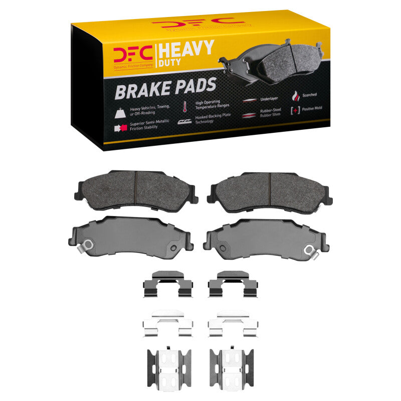 DFC 97-05 Chevrolet S10 Rear Heavy Duty Pads and Hardware Kit