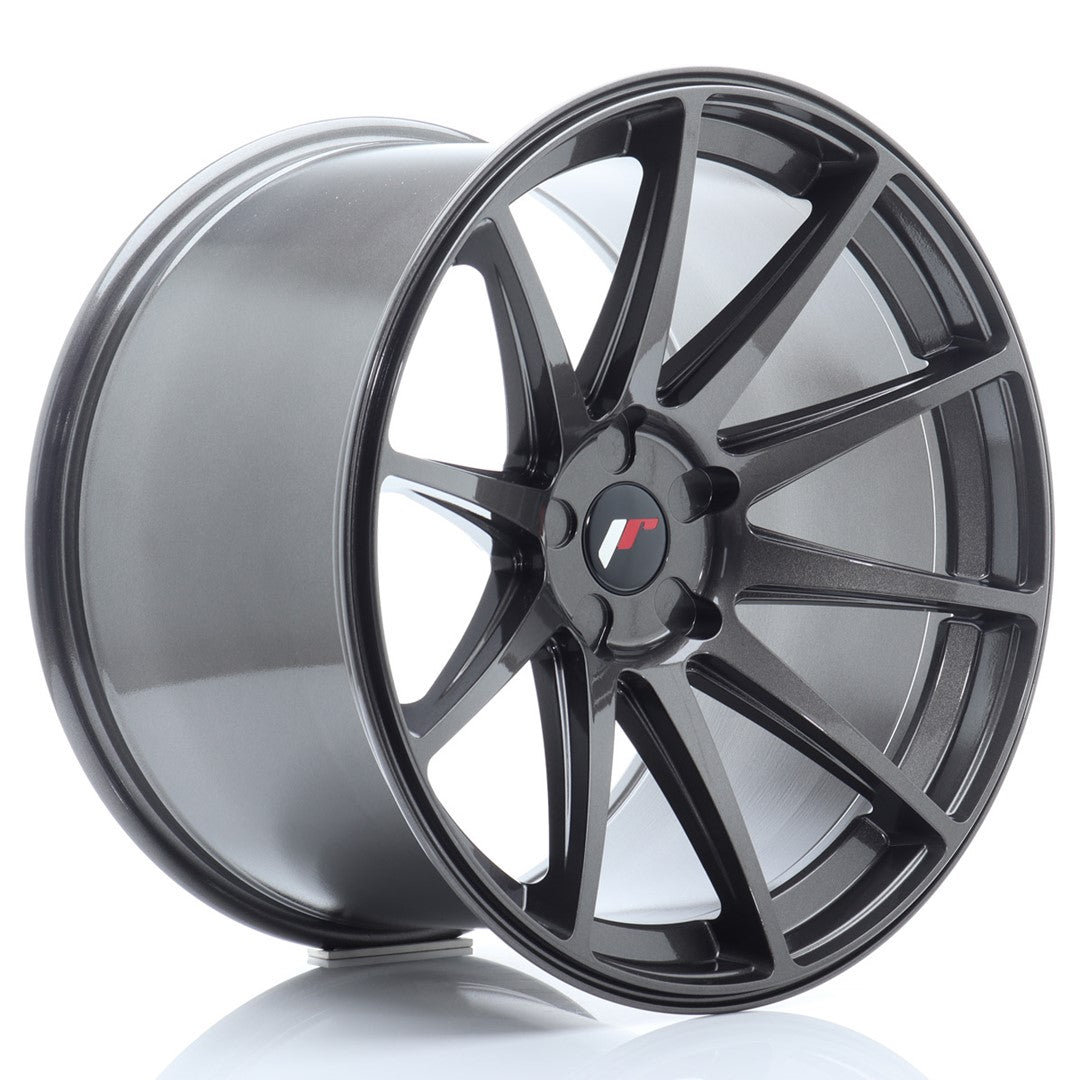 JR Wheels JR1120125X2074HG JR Wheels JR11 20x12 ET20-42 5H BLANK Hyper Gray