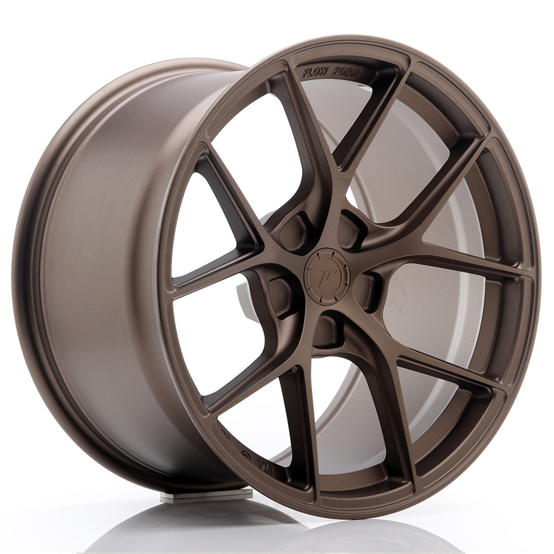 JR Wheels SL0118105F25X2572MBZ - SL01 18x10,5 ET25-38 5H BLANK Matt Bronze