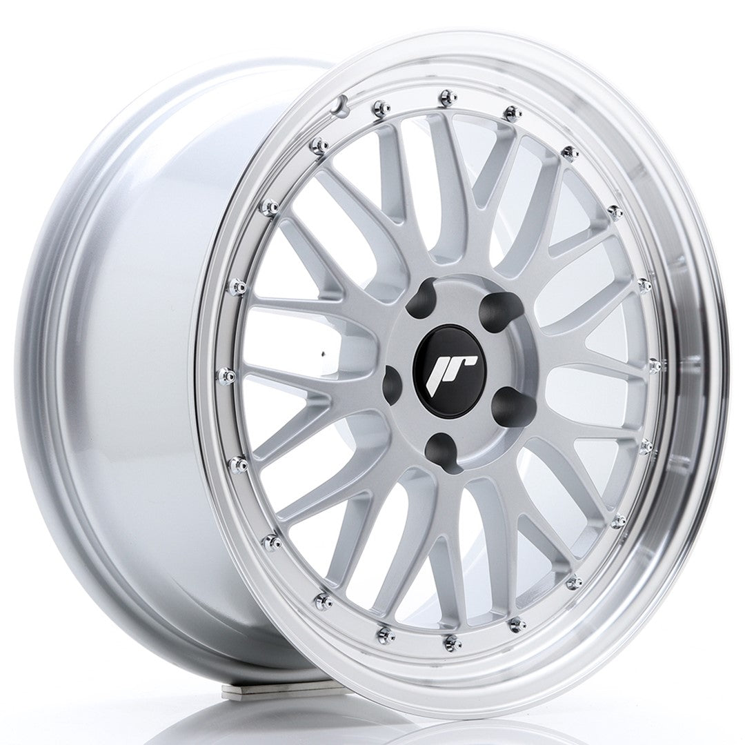 JR Wheels JR2318855I2574HS1 - JR23 18x8,5 ET25 5x120 Hyper Silver w/ Machined Lip