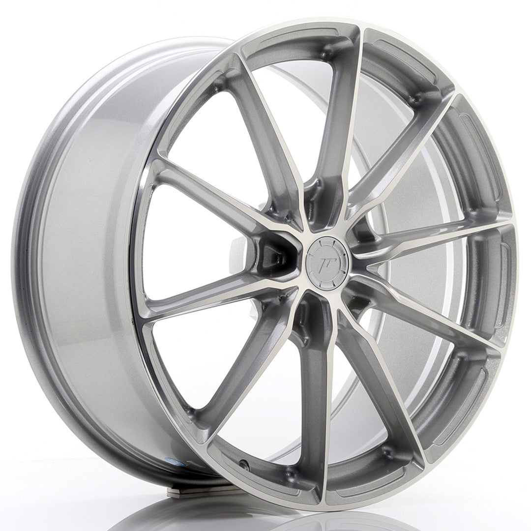 JR Wheels JR3720905I2072SM JR Wheels JR37 20x9 ET20 5x120 Silver Machined