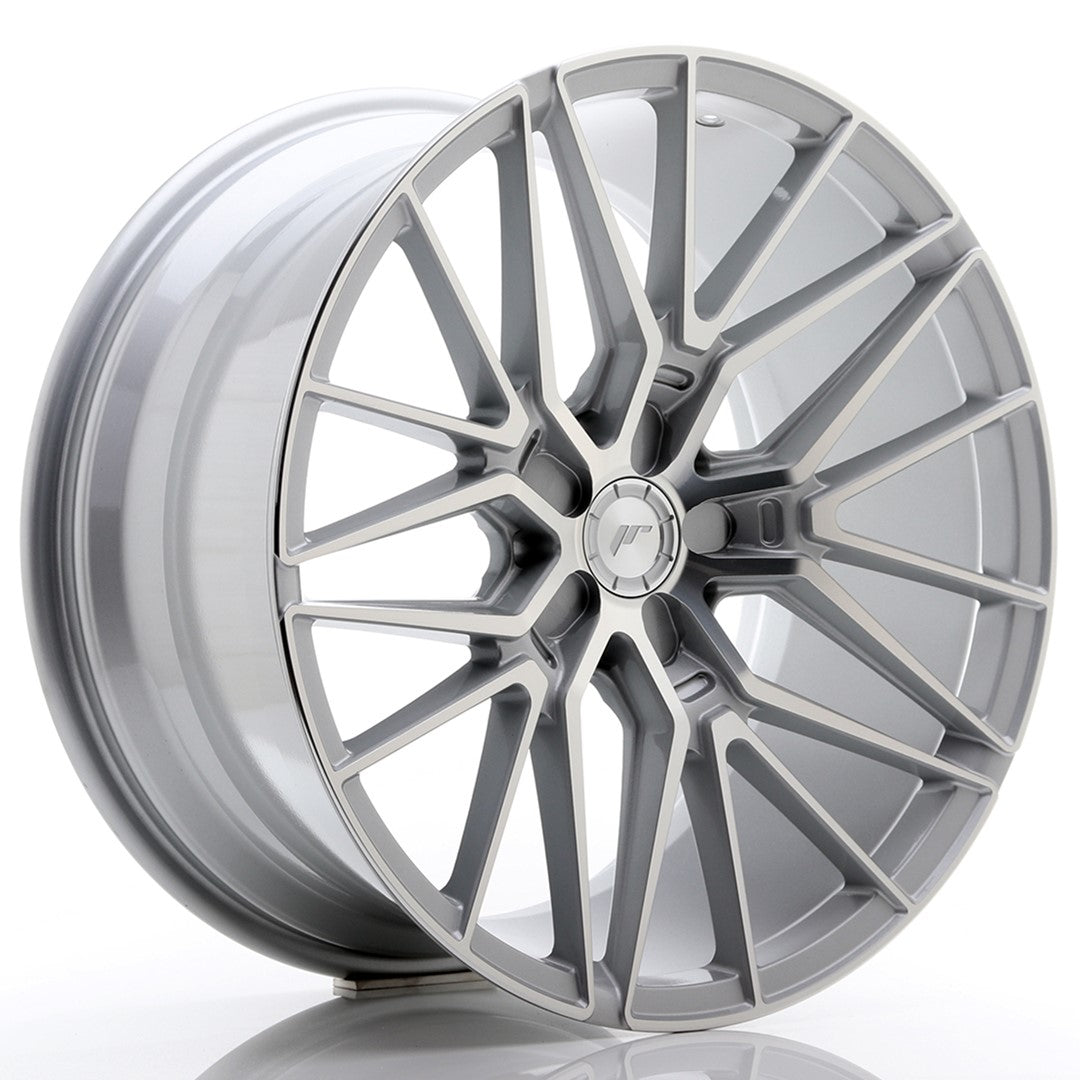 JR Wheels JR3820105X2072SM - JR38 20x10 ET20-45 5H BLANK Silver Machined Face