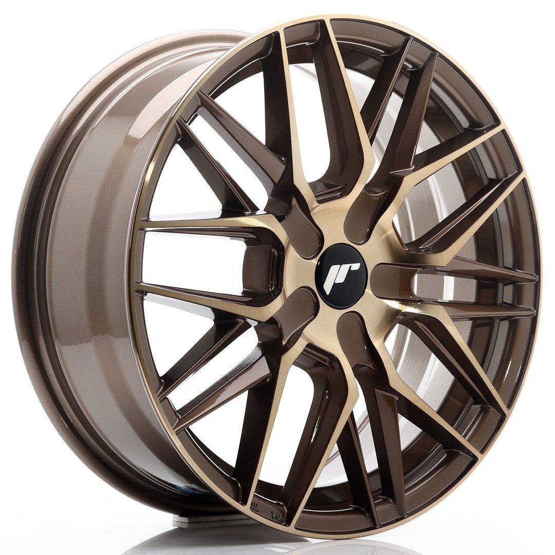 JR Wheels JR281770XX2074BZP - JR28 17x7 ET20-45 BLANK Platinum Bronze