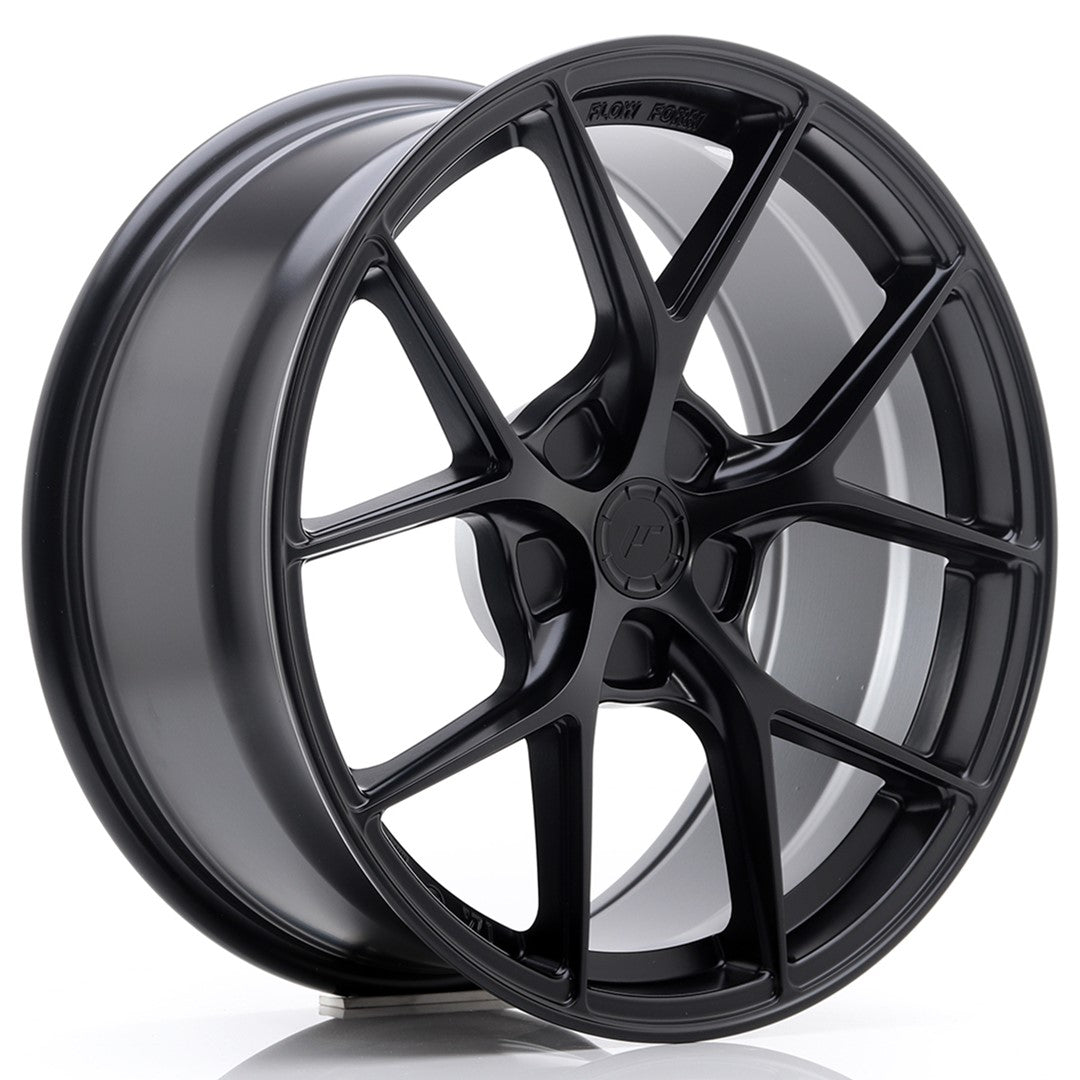 JR Wheels SL011880F15X2072BF - SL01 18x8 ET20-40 5H BLANK Matt Black