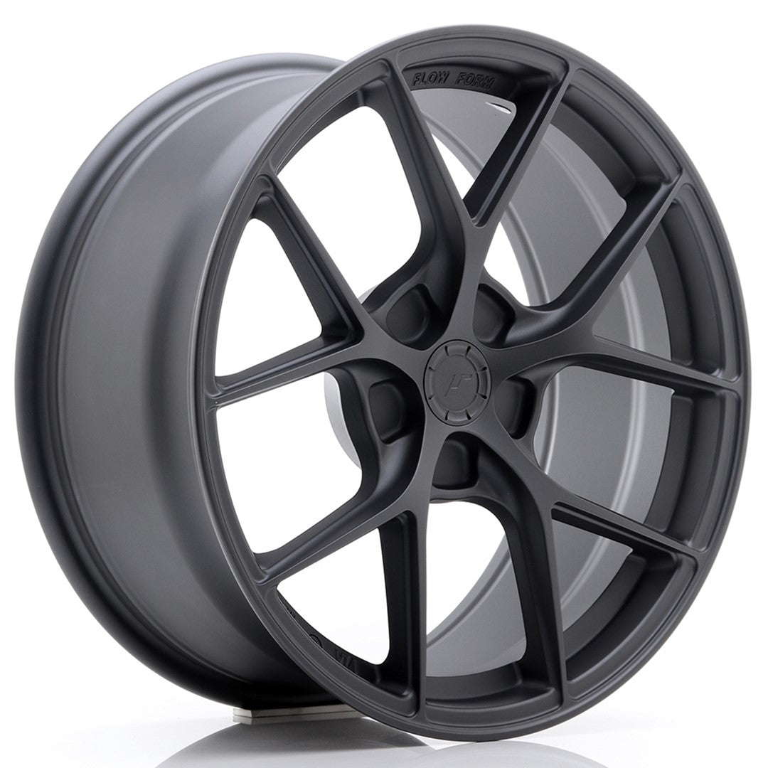 JR Wheels SL011880F15X2072MGM - SL01 18x8 ET20-40 5H BLANK Matt Gun Metal