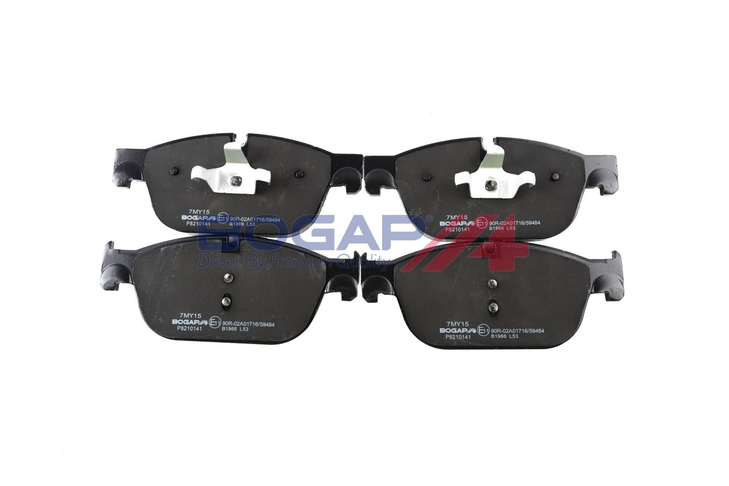 BOGAP P8210141 Brake Pad Set, Disc Brake