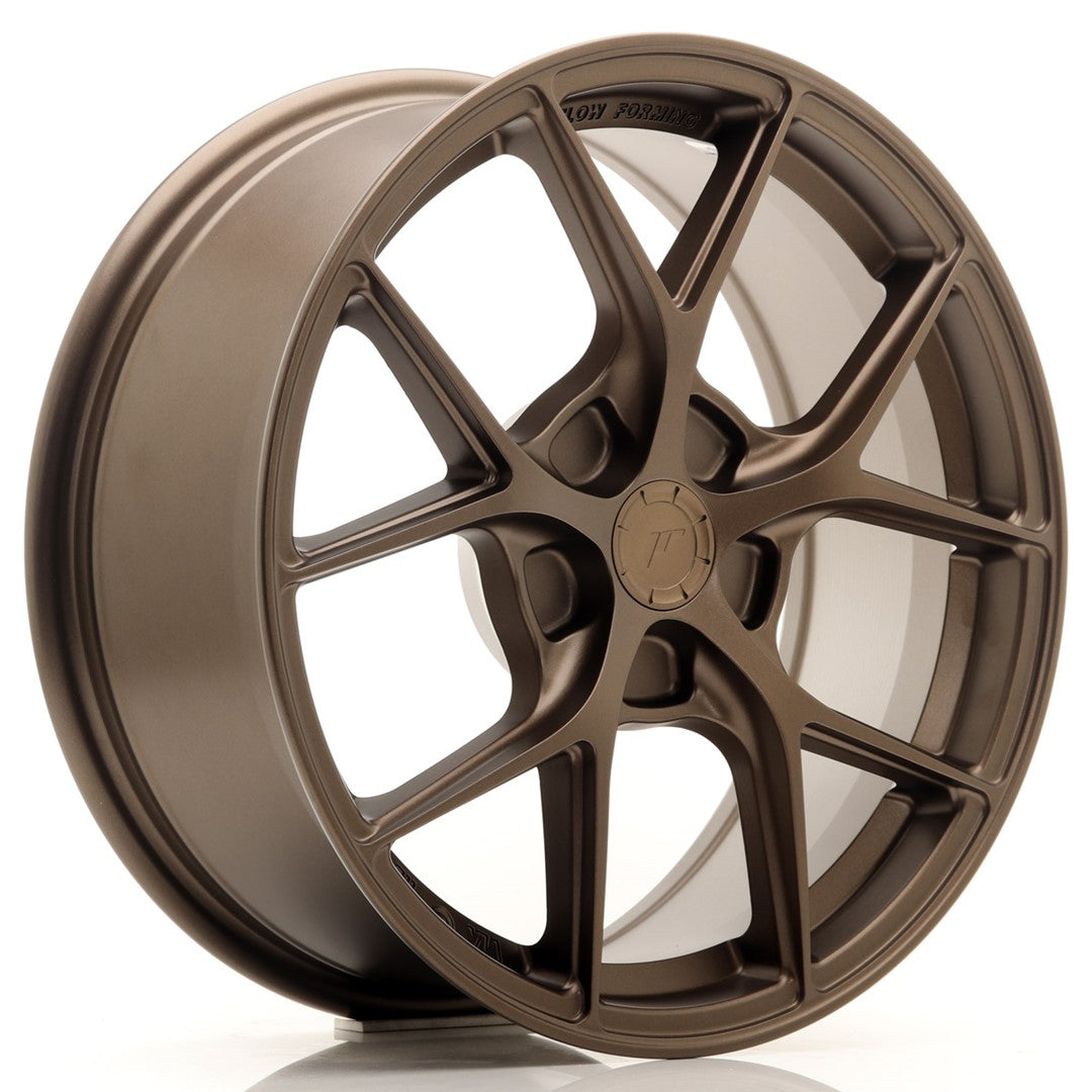 JR Wheels SL011770F15X2072MBZ - SL01 17x7 ET20-40 5H BLANK Matt Bronze