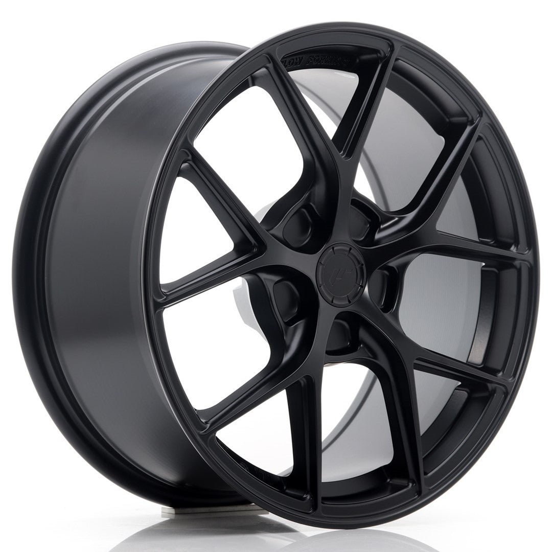 JR Wheels SL011780F15X2072BF - SL01 17x8 ET20-45 5H BLANK Matt Black