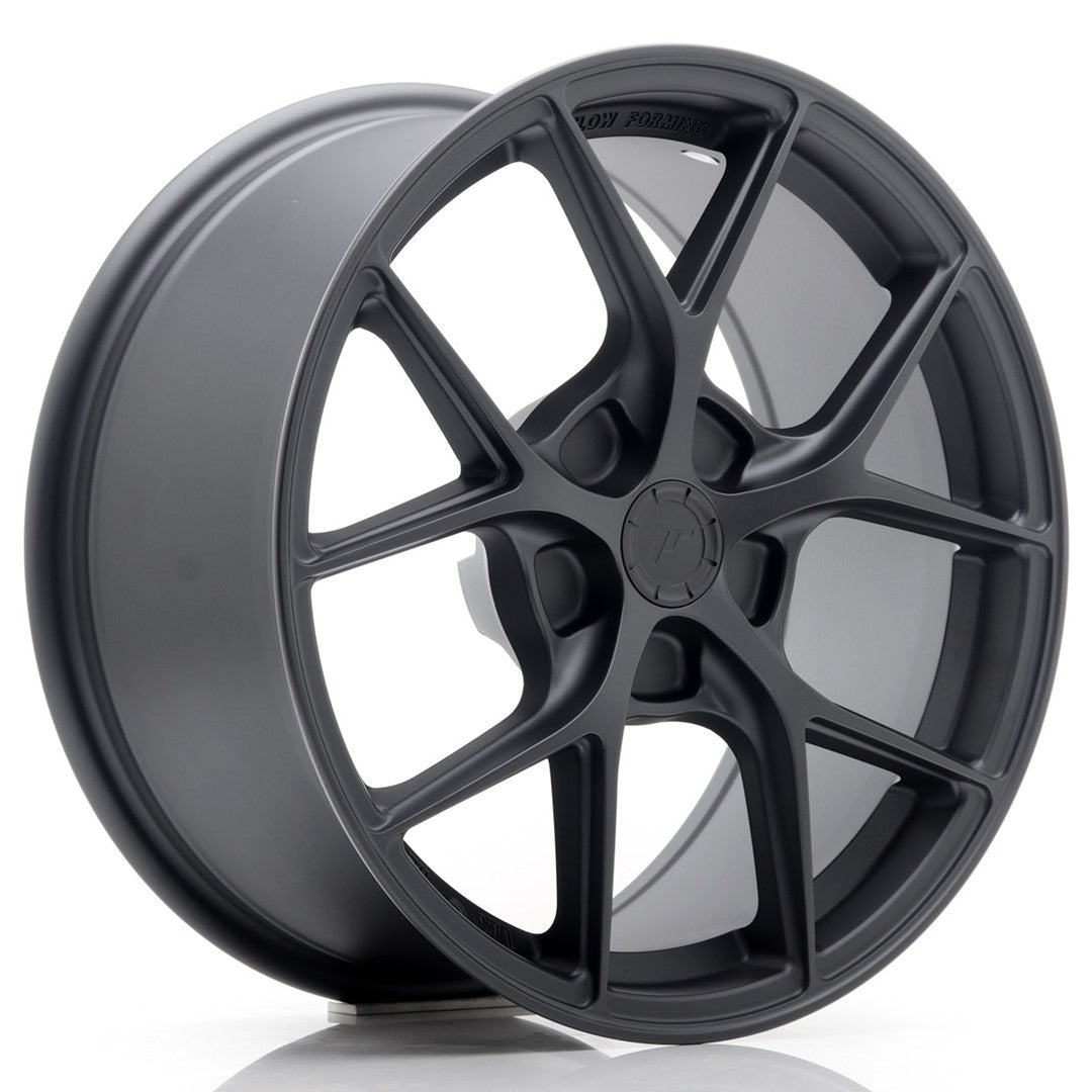 JR Wheels SL011780F15X2072MGM - SL01 17x8 ET20-45 5H BLANK Matt Gun Metal