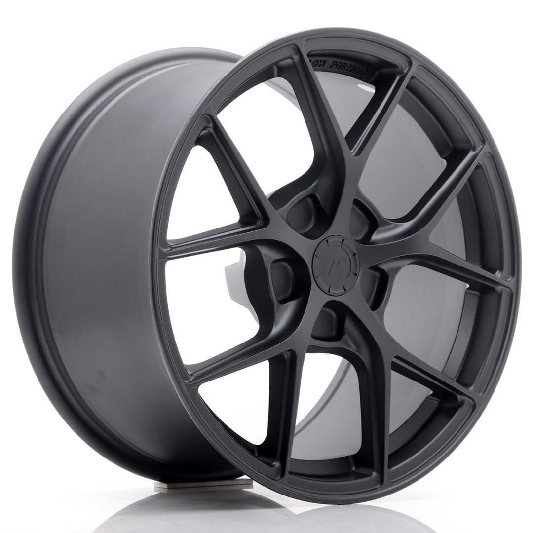 JR Wheels SL011790F15X2072MGM JR Wheels SL01 17x9 ET20-50 5H BLANK Matt Gun Metal