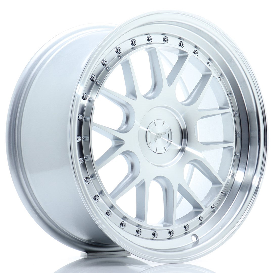 JR Wheels JR4018855X3572SM - JR40 18x8,5 ET35 5H BLANK Silver Machined Face
