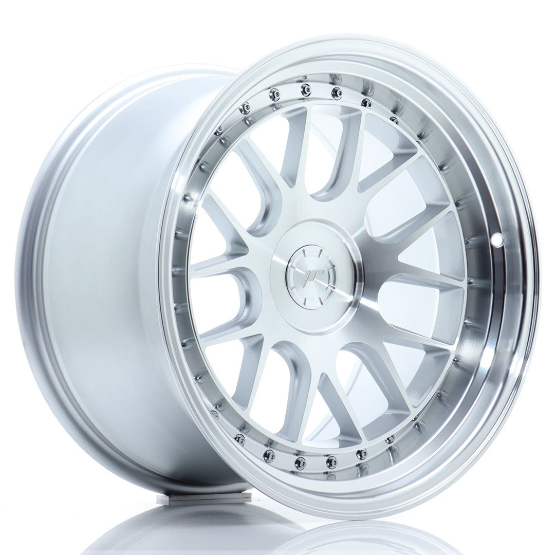 JR Wheels JR40181055X1572SM - JR40 18x10,5 ET15-22 5H BLANK Silver Machined Face