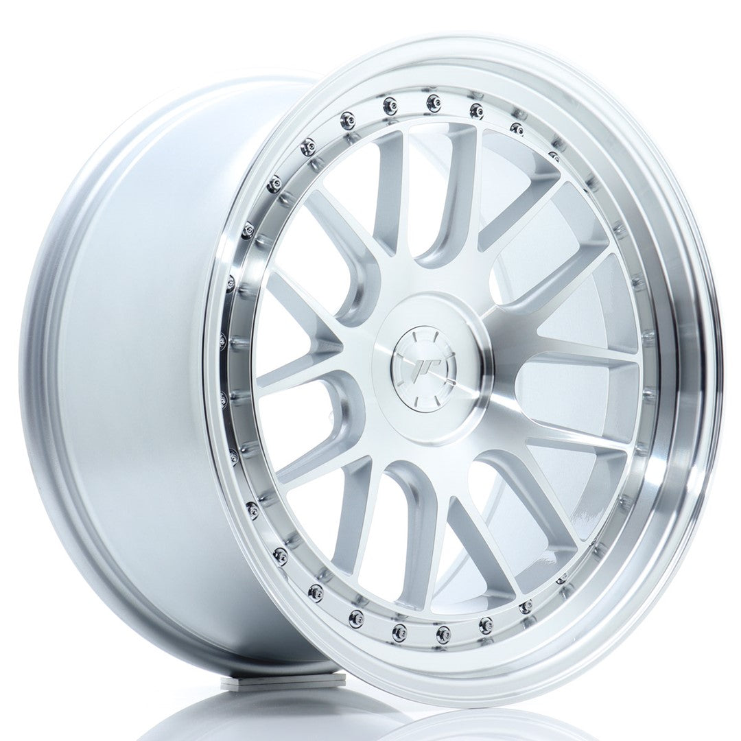 JR Wheels JR4019955X1572SM JR Wheels JR40 19x9,5 ET15-30 5H BLANK Silver Machined Face