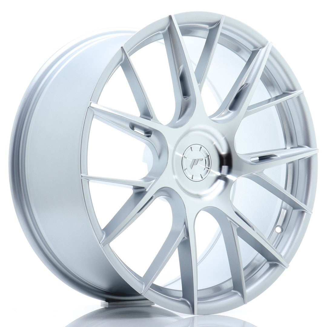 JR Wheels JR422085F15X2072SM - JR42 20x8,5 ET20-45 5H BLANK Silver Machined Face