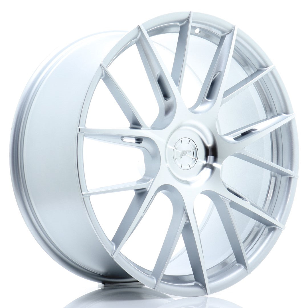 JR Wheels JR422210F15X2074SM JR Wheels JR42 22x10 ET20-54 5H BLANK Silver Machined Face
