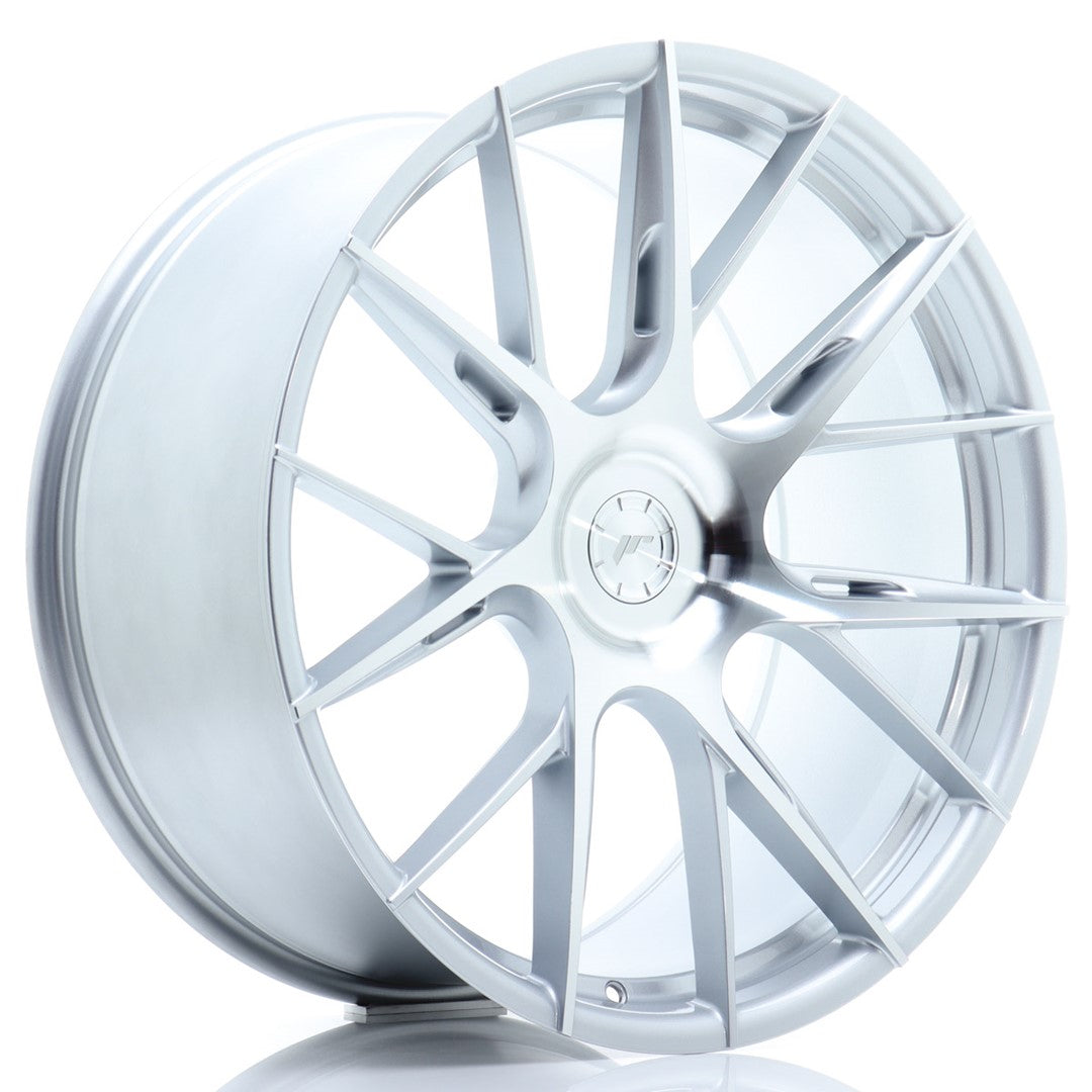 JR Wheels JR4222105F25X2074SM - JR42 22x10,5 ET20-40 5H BLANK Silver Machined Face