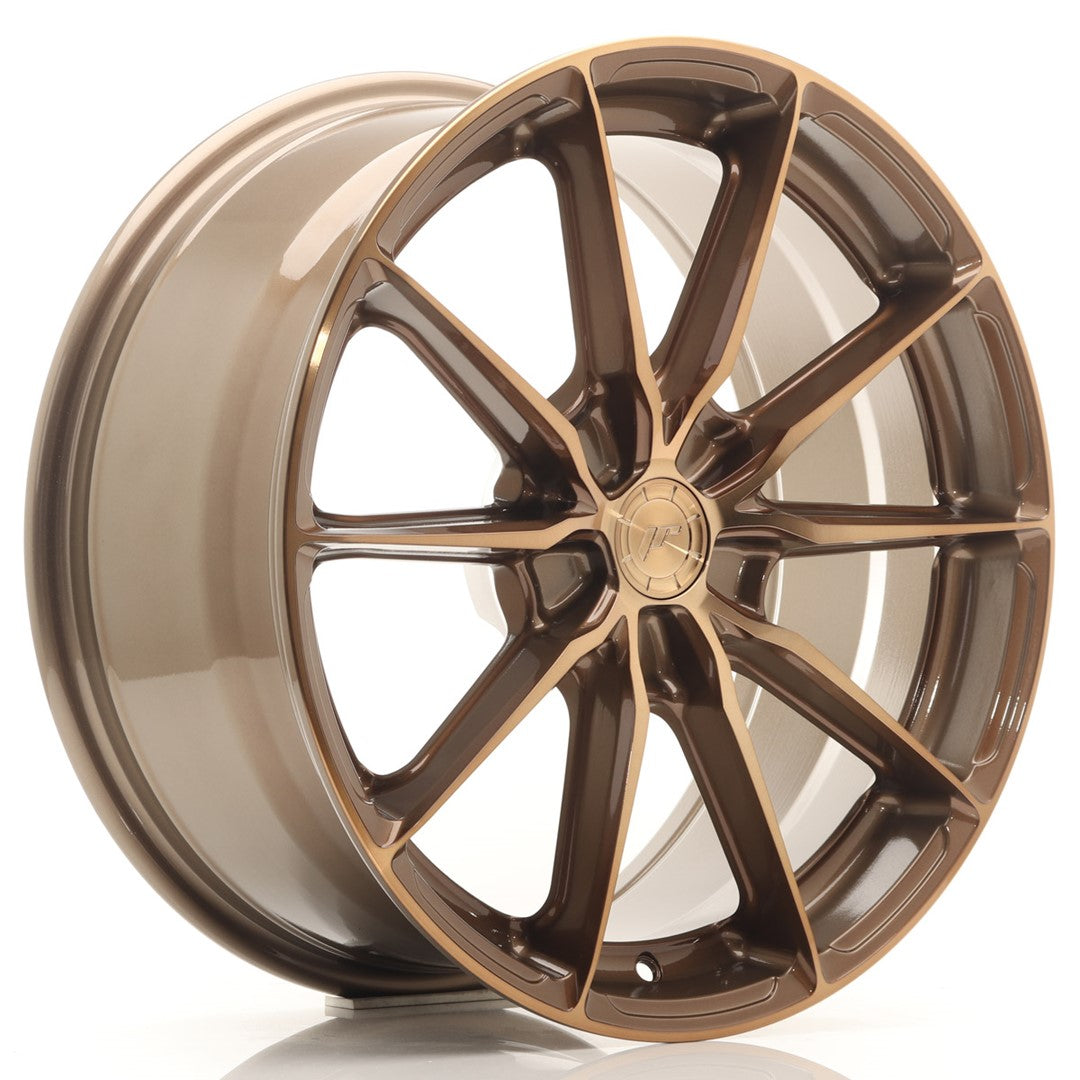 JR Wheels JR3718805L3572BZP - JR37 18x8 ET35 5x112 Platinum Bronze