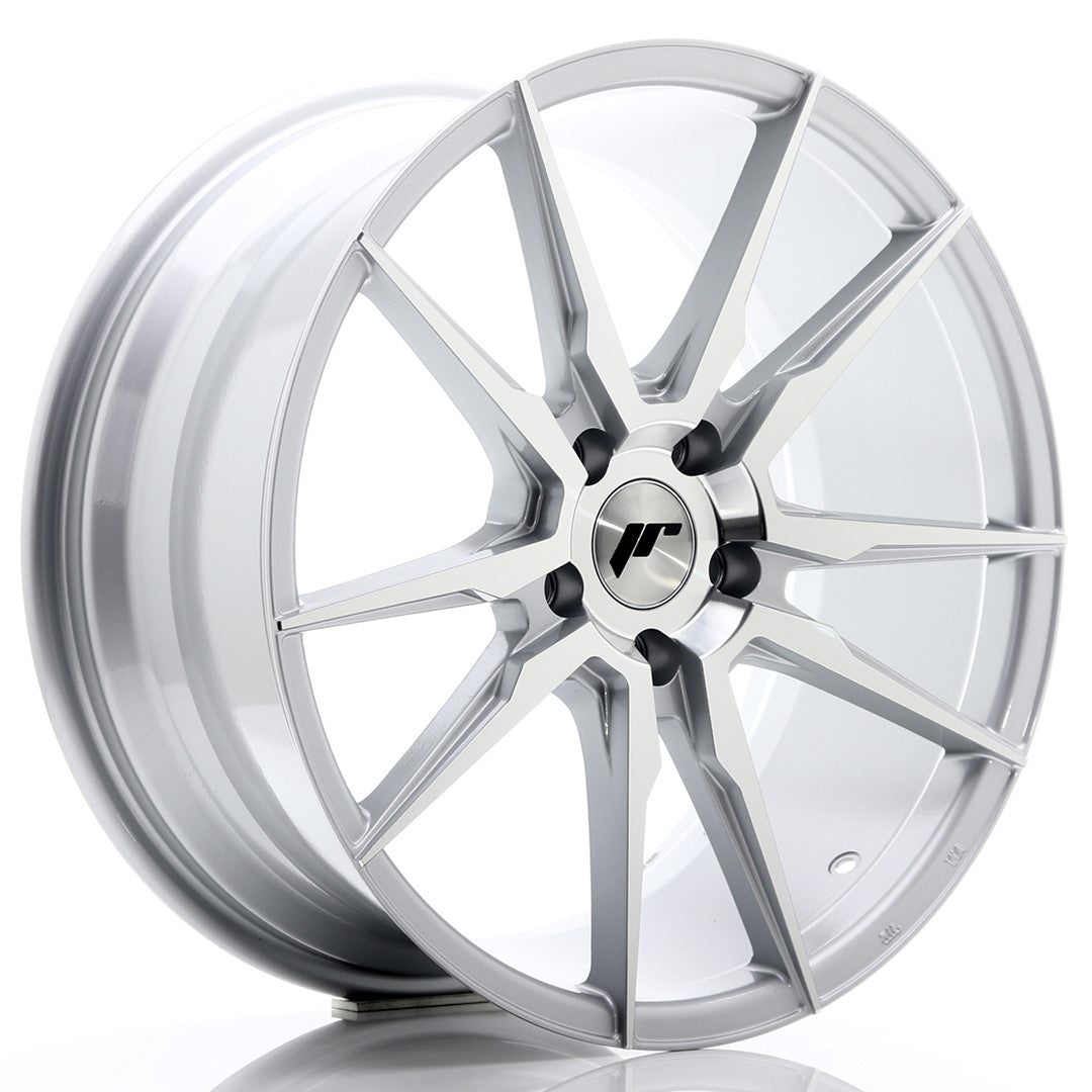 JR Wheels JR2119855H4067SM - JR21 19x8,5 ET40 5x114,3 Silver Machined Face