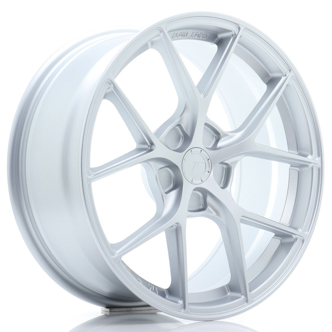 JR Wheels SL011880F15X2072MS - SL01 18x8 ET20-40 5H BLANK Matt Silver