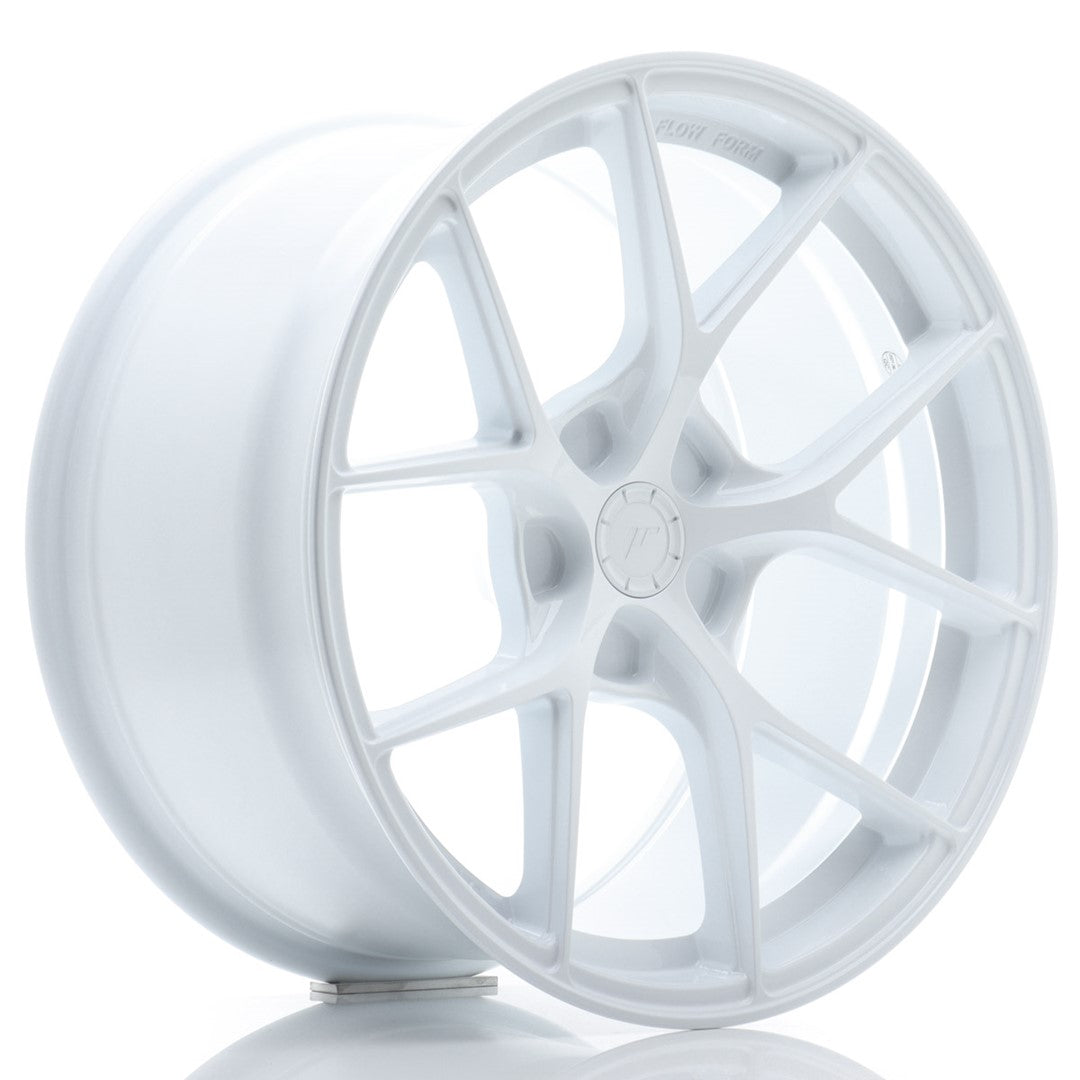 JR Wheels SL011895F25X2572W - SL01 18x9,5 ET25-38 5H BLANK White
