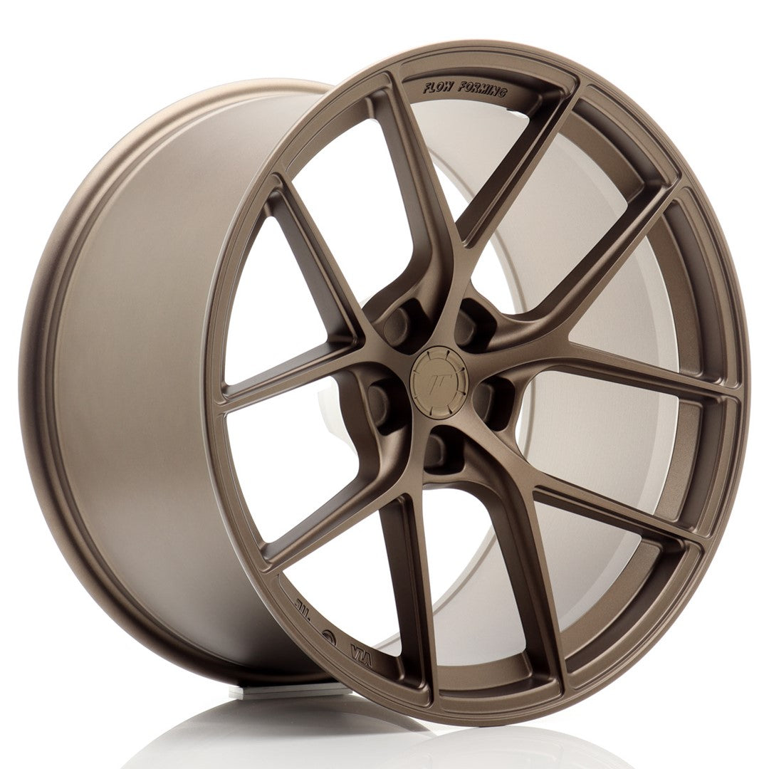 JR Wheels SL012012F35X0072MBZ - SL01 20x12 ET0-40 5H BLANK Matt Bronze