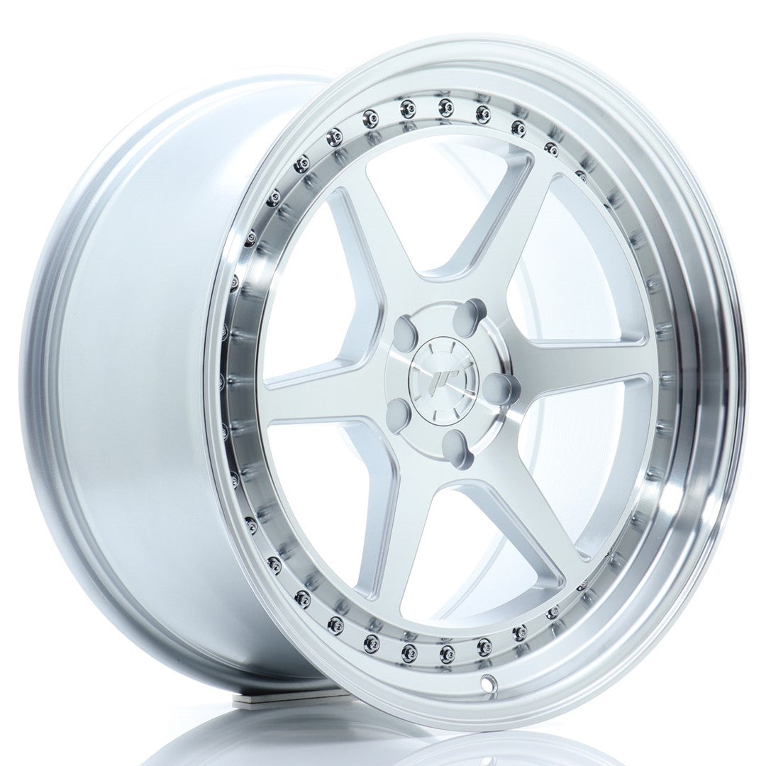 JR Wheels JR431995F25X1572SM - JR43 19x9,5 ET15-35 5H BLANK Silver Machined Face