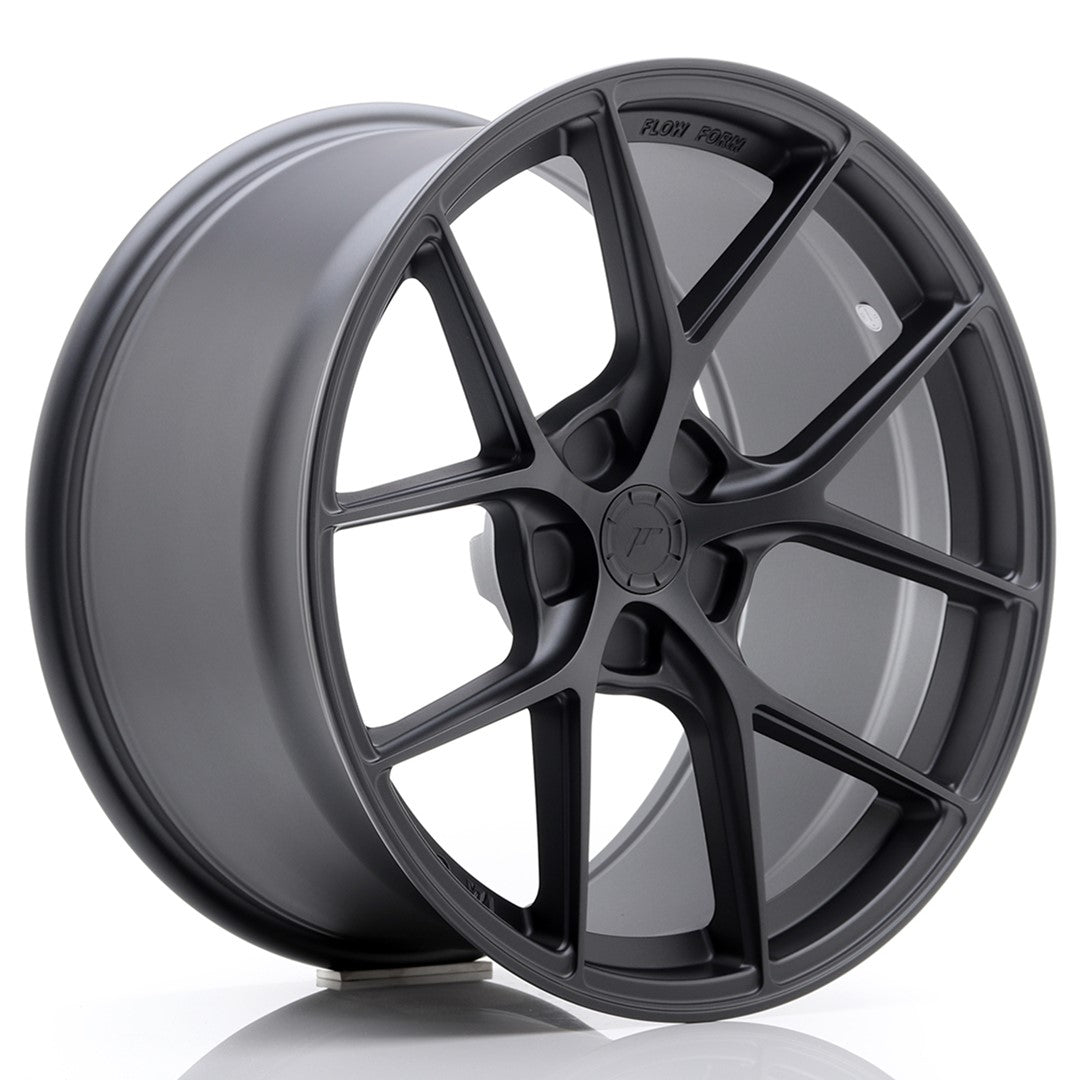 JR Wheels SL011910F25X2072MGM - SL01 19x10 ET20-40 5H BLANK Matt Gun Metal