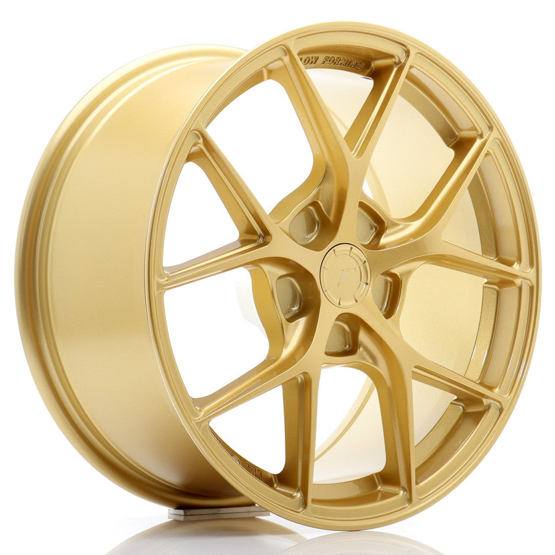 JR Wheels SL011790F15X2072GD - SL01 17x9 ET20-50 5H BLANK Gold