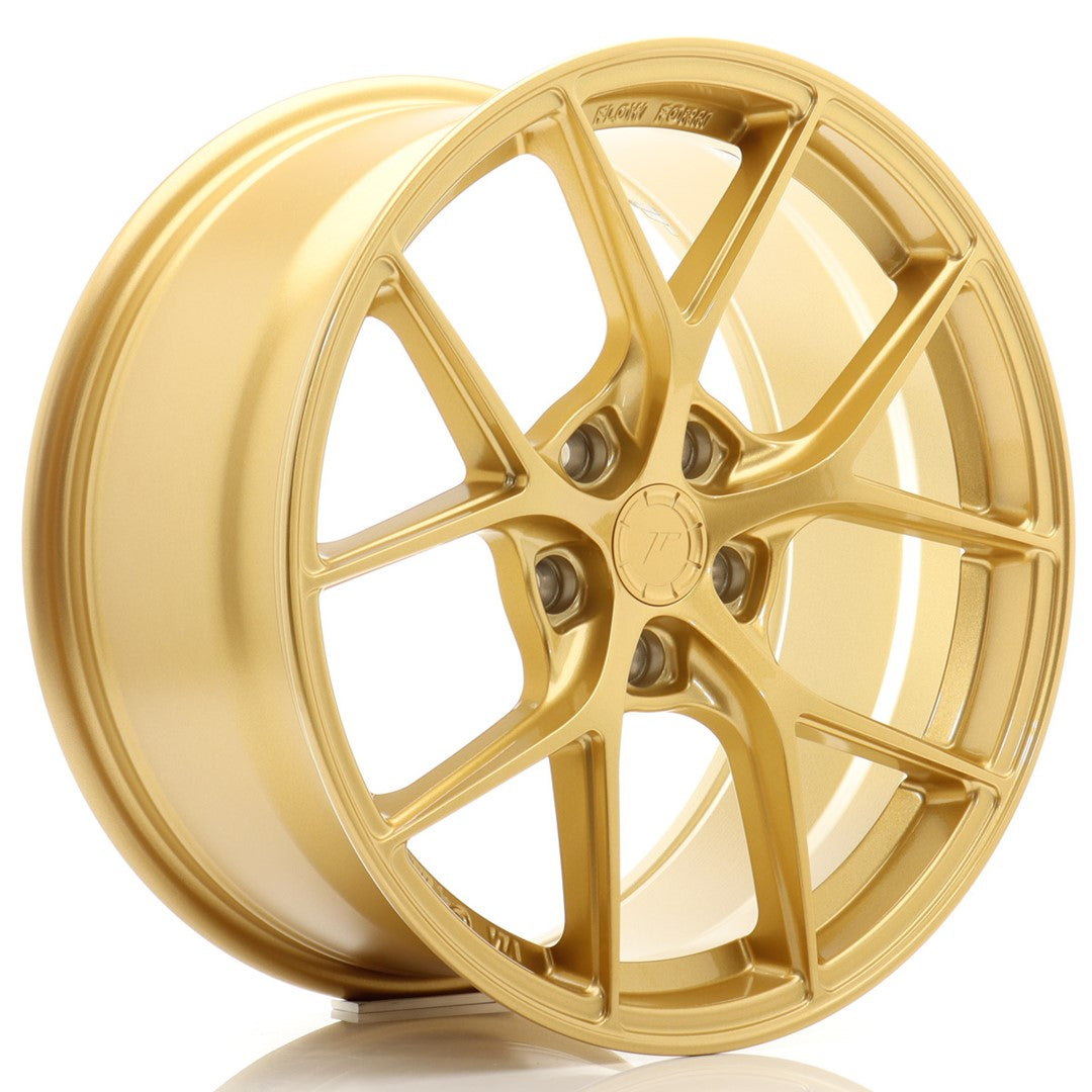 JR Wheels SL011885F15H3567GD - SL01 18x8,5 ET35 5x114,3 Gold