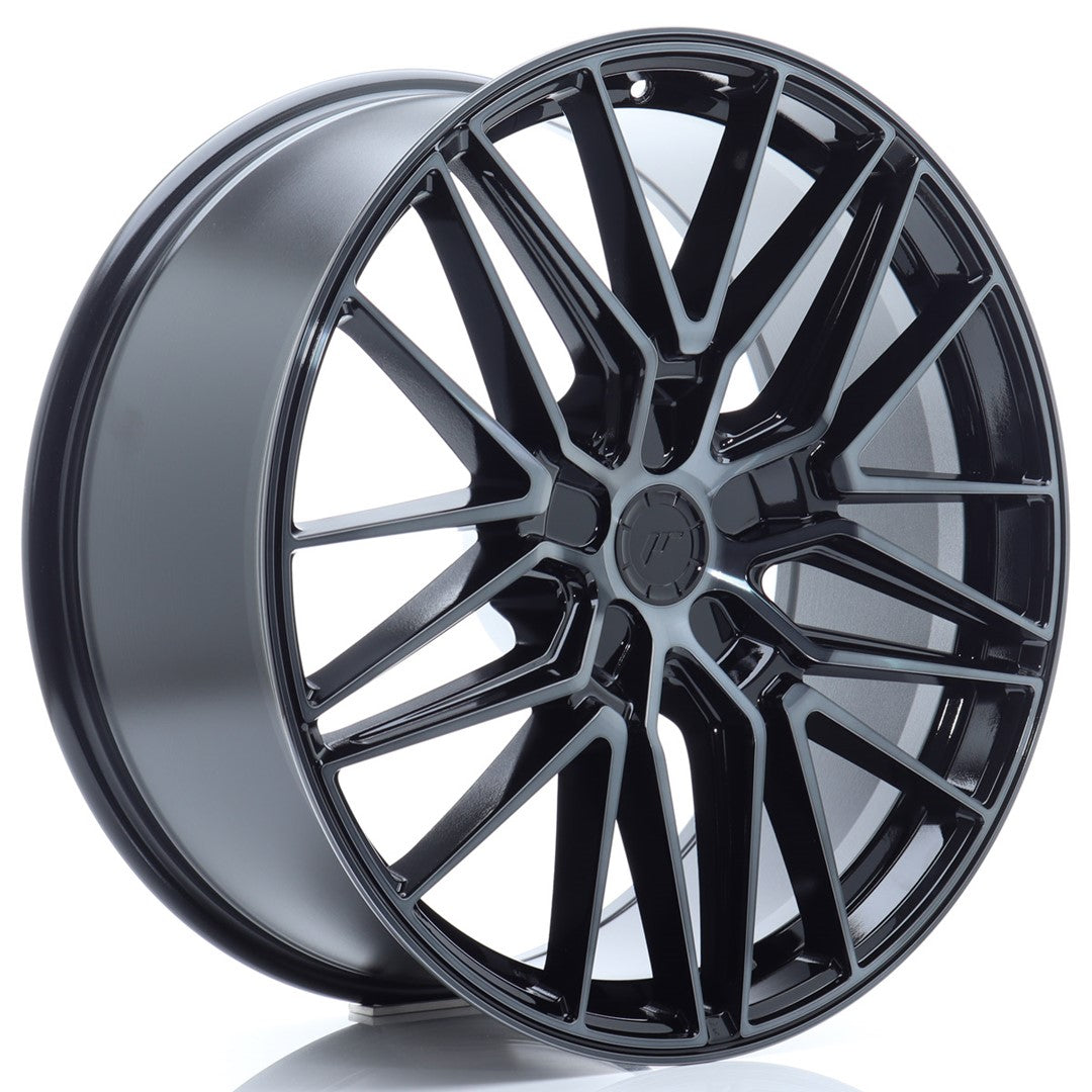 JR Wheels JR382195F15X1474GBBF - JR38 21x9,5 ET14-58 5H BLANK Black Brushed w/ Tinted Face