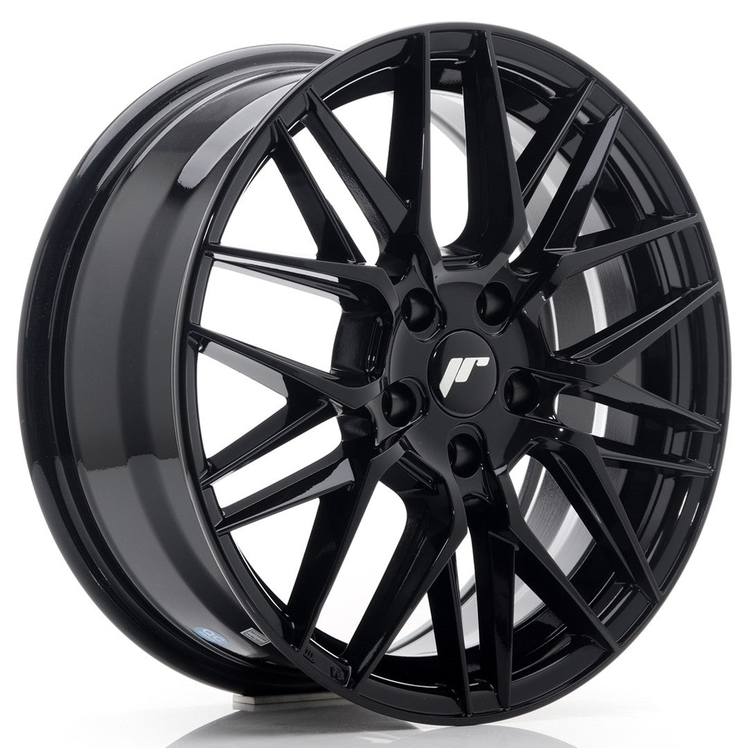 JR Wheels JR2817704F2565GB - JR28 17x7 ET25 4x108 Gloss Black