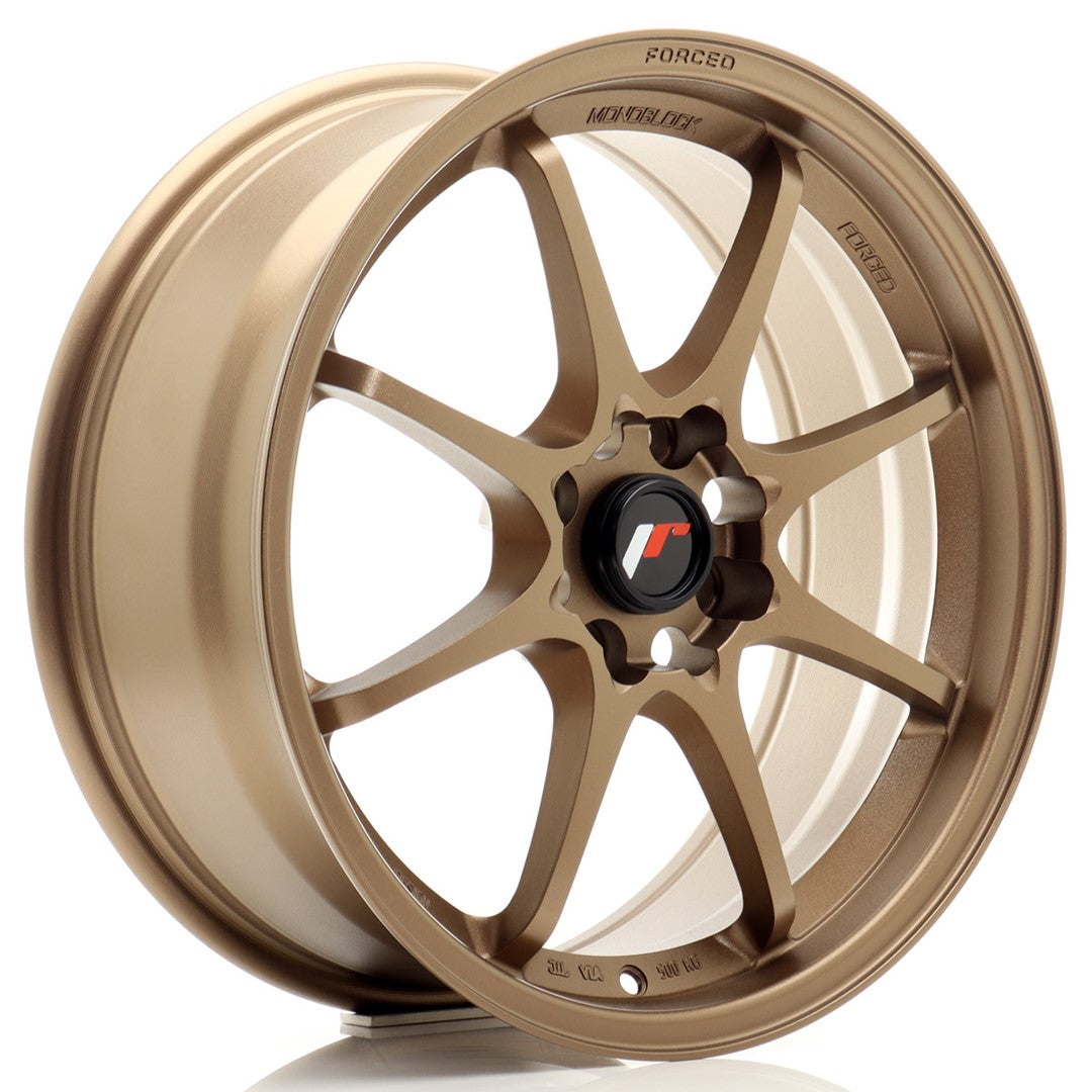 JR Wheels JR517704F2565DABZ - JR5 17x7 ET25 4x108 Dark Anodized Bronze