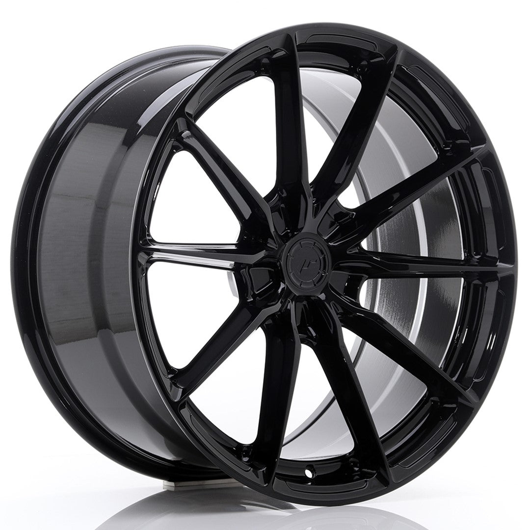 JR Wheels JR3720105L3566GB - JR37 20x10 ET35 5x112 Gloss Black