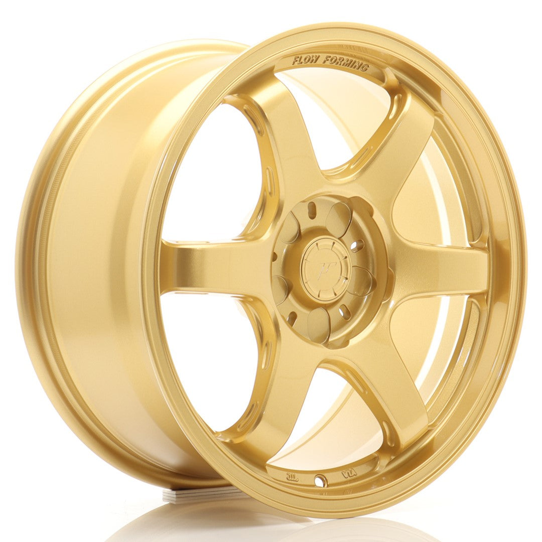 JR Wheels SL031780F15X2072GD - SL03 17x8 ET20-42 5H BLANK Gold