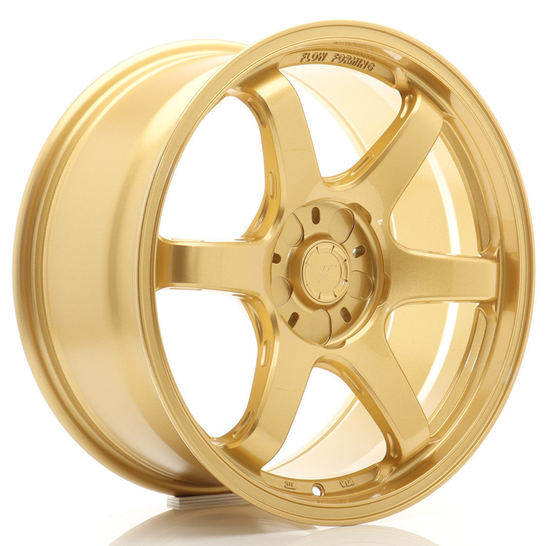 JR Wheels SL031880F15X2072GD - SL03 18x8 ET20-35 5H BLANK Gold