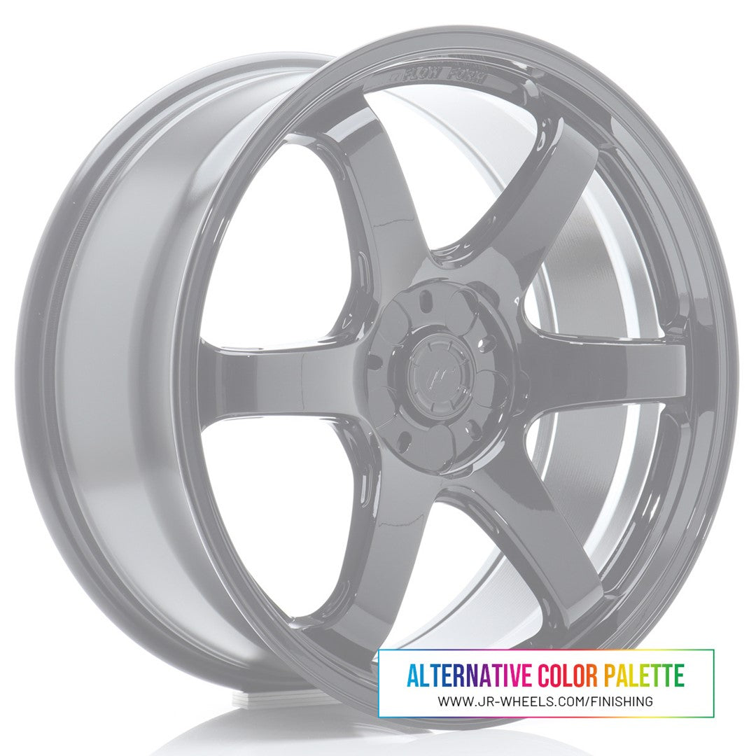 JR Wheels SL031980F15X2072CF - SL03 19x8 ET20-35 5H BLANK Custom Finish