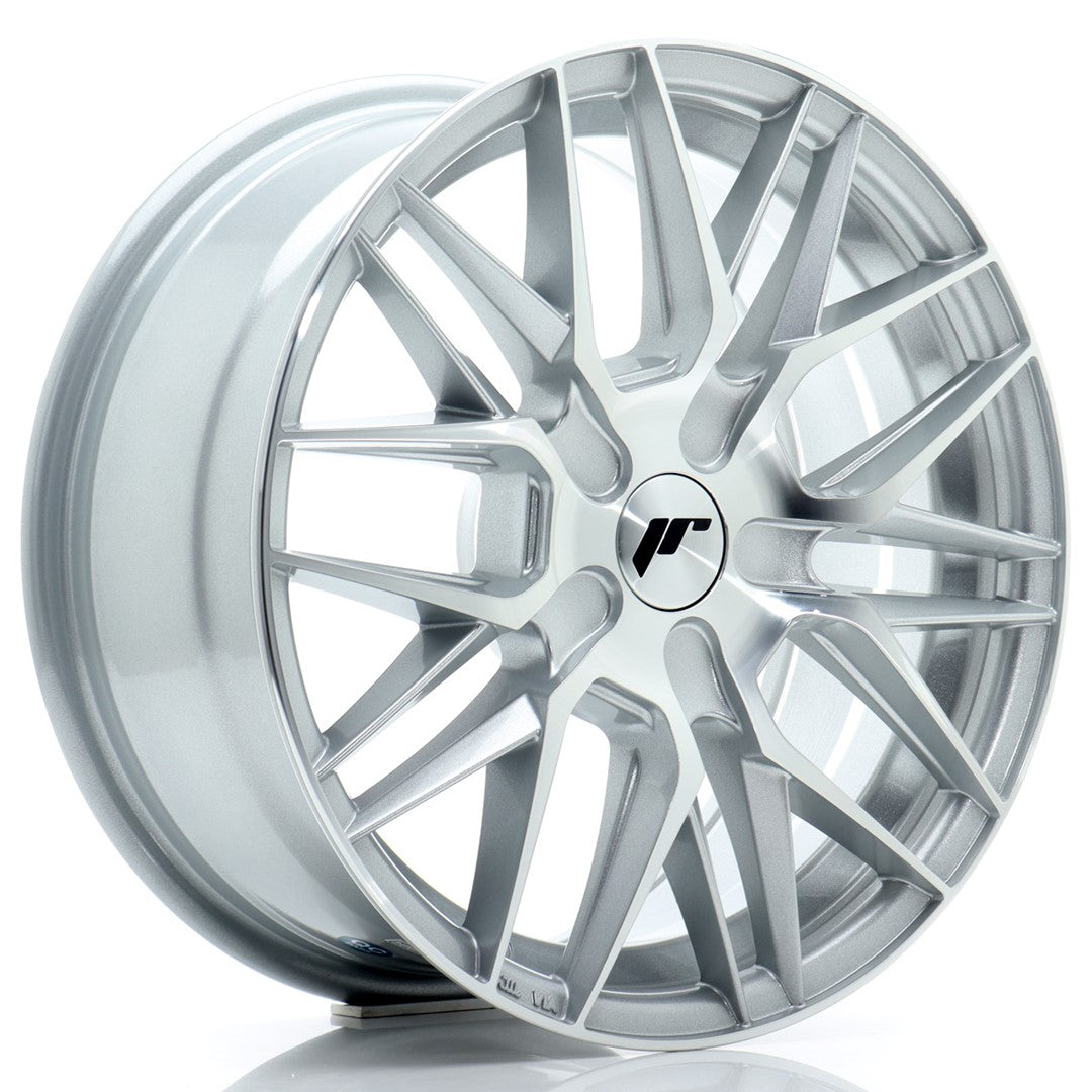 JR Wheels JR281670XX2072SM - JR28 16x7 ET20-40 BLANK Silver Machined Face