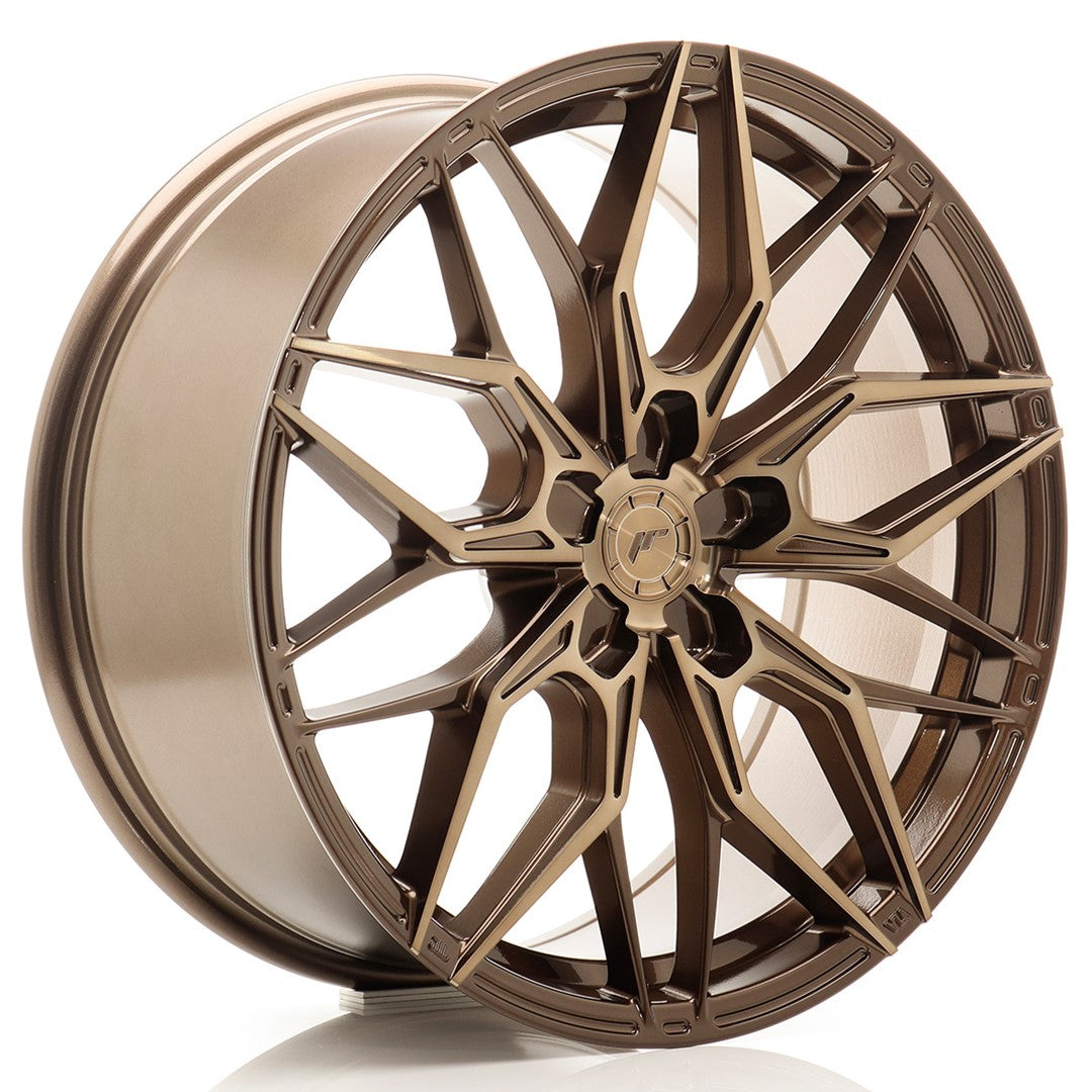 JR Wheels JR461980F15X2072BZP - JR46 19x8 ET20-40 5H BLANK Platinum Bronze